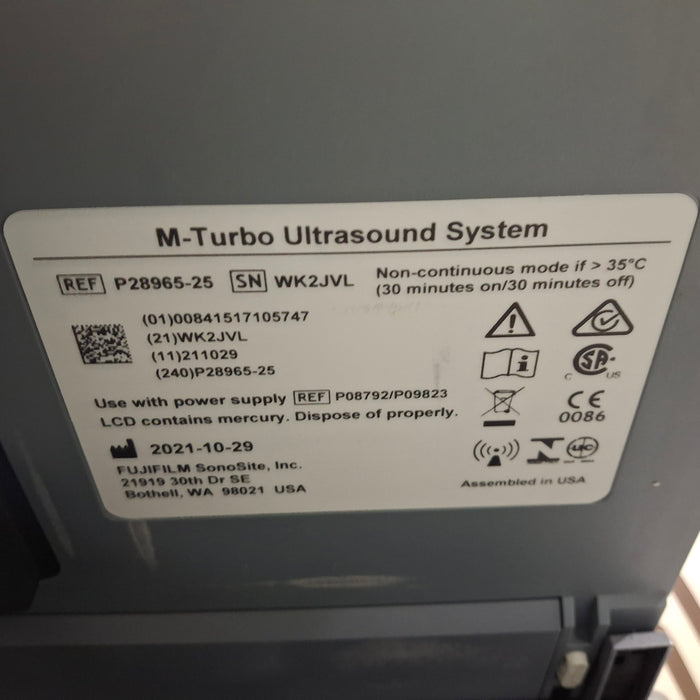 Sonosite M-Turbo Ultrasound