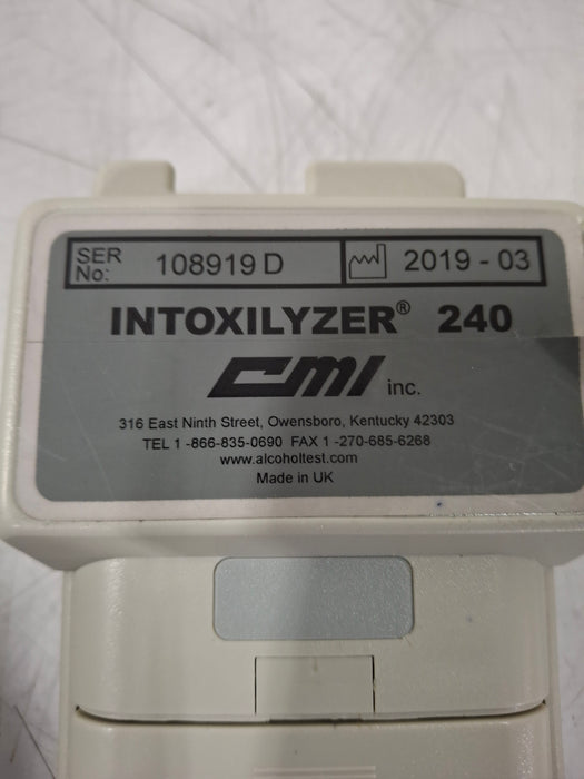 CMI Inc. Intoxilyzer 240 Breath Alcohol Testing Unit