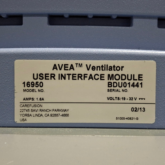 CareFusion Avea Ventilator