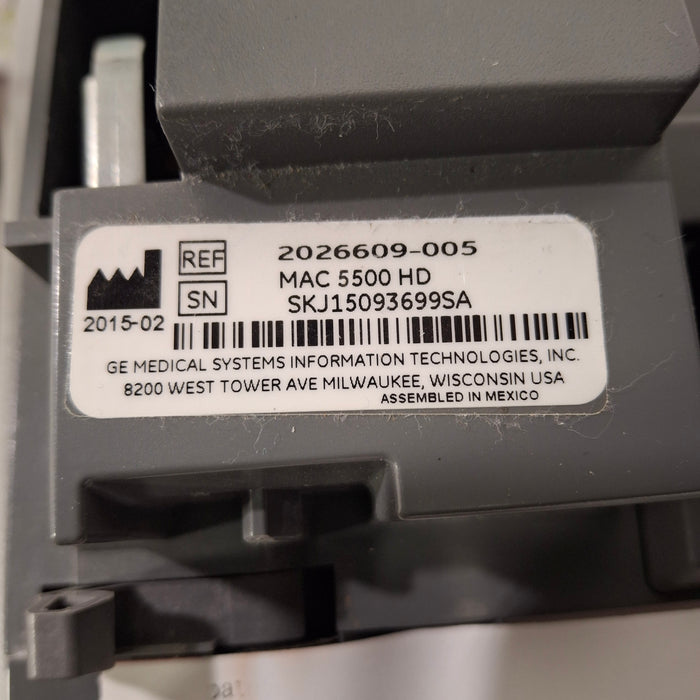 GE Healthcare MAC 5500 HD ECG with CAM Module