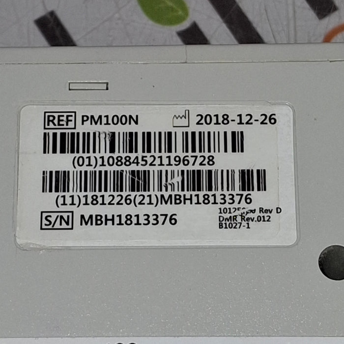 Covidien PM100N Nellcor Bedside SPO2 Monitor