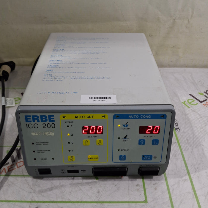 Erbe ICC 200 Electrosurgical Unit