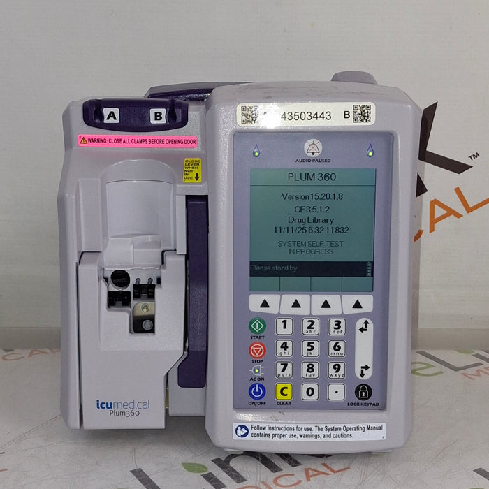 Hospira / ICU Medical Plum 360 Infusion Pump