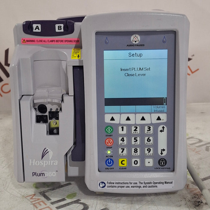 Hospira / ICU Medical Plum 360 Infusion Pump