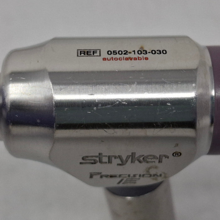 Stryker 502-103-030 Precision Ideal Eyes 30° Autoclavable Laparoscope, 10mm