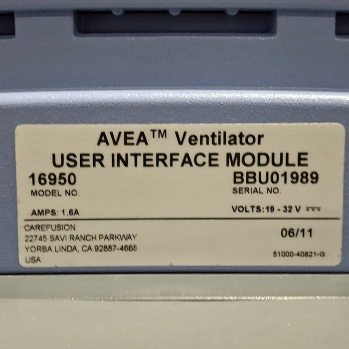 CareFusion Avea Ventilator