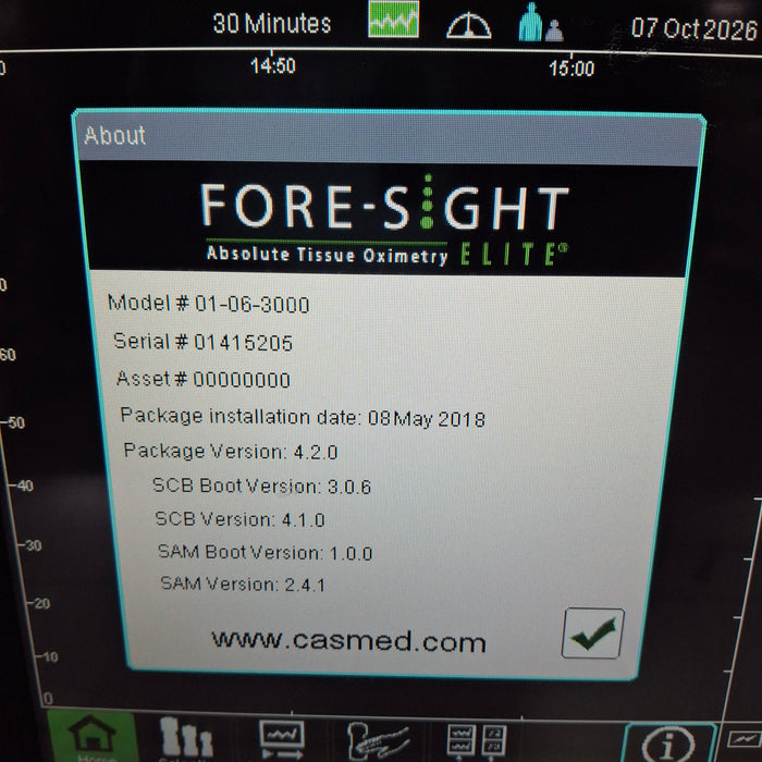 CASMED Foresight Elite Patient Monitor