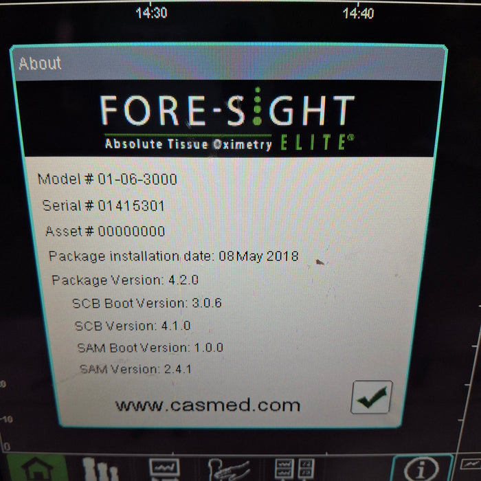 CASMED Foresight Elite Patient Monitor