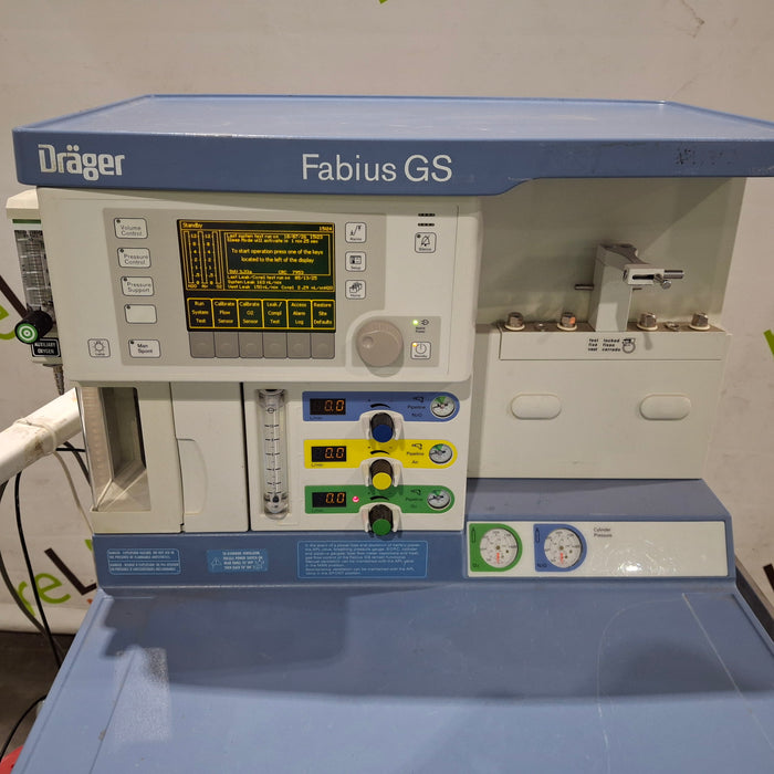 Draeger Medical Fabius GS Anesthesia Machine