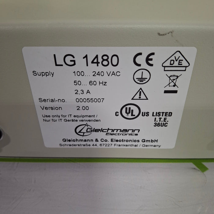 Gleichmann Electronics LG 1480 Battery Charger