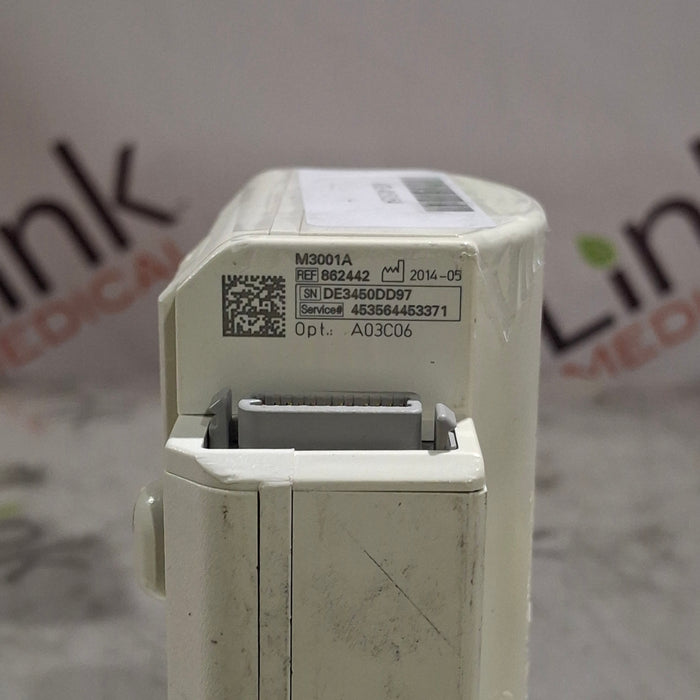 Philips M3001A-A01C06 Fast SpO2, NIBP, ECG, Temp, IBP MMS Module
