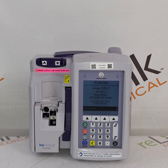 Hospira / ICU Medical Plum 360 Infusion Pump