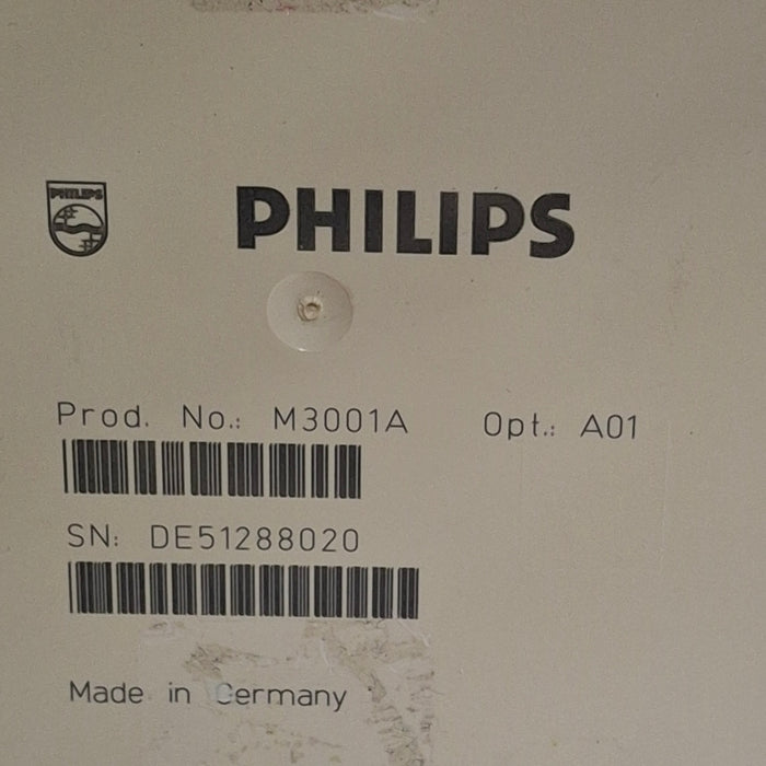 Philips M3001A-A01C06 Fast SpO2, NIBP, ECG, Temp, IBP MMS Module