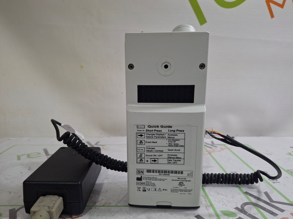 Oridion Microcap EtCO2 Capnography Monitors