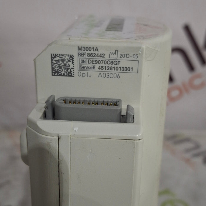 Philips M3001A-A03C06 Masimo SpO2, NIBP, ECG, Temp, IBP MMS Module
