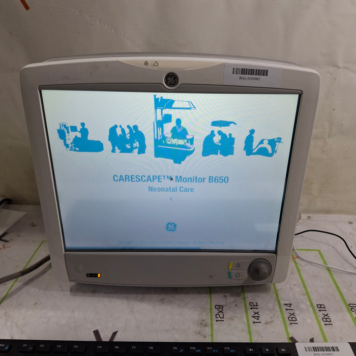 GE Healthcare Carescape B650 Patient Monitor