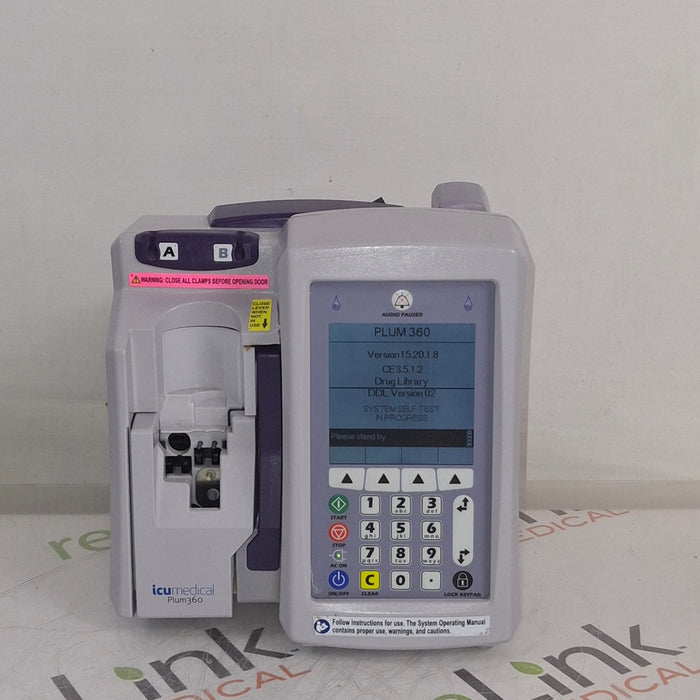 Hospira / ICU Medical Plum 360 Infusion Pump