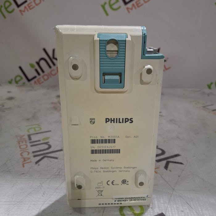 Philips M3001A-A01 Fast SpO2, NIBP, ECG MMS Module