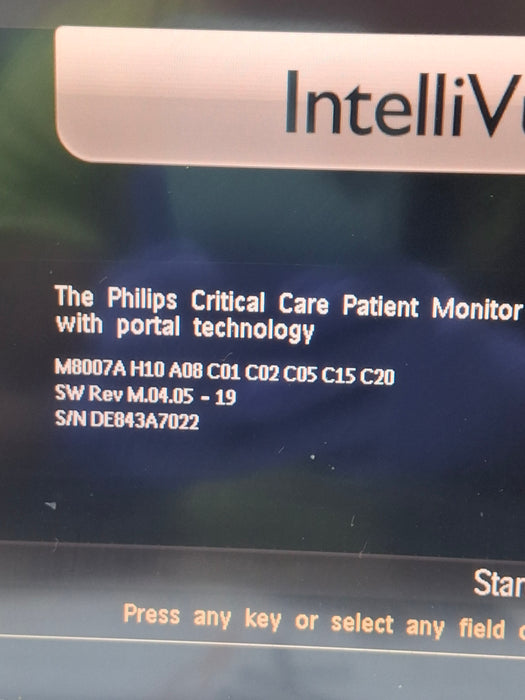 Philips IntelliVue MP70 Patient Monitor