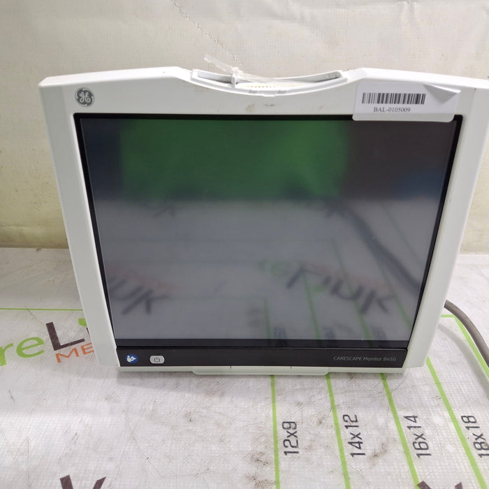 GE Healthcare Carescape B450 Patient Monitor