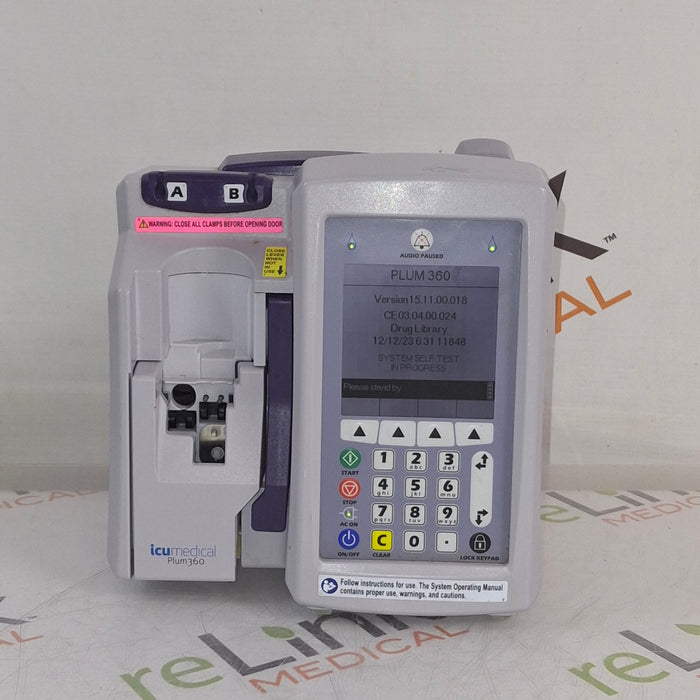 Hospira / ICU Medical Plum 360 Infusion Pump