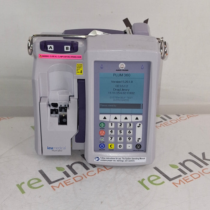 Hospira / ICU Medical Plum 360 Infusion Pump