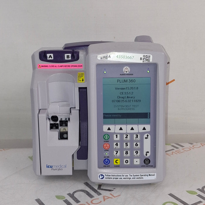 Hospira / ICU Medical Plum 360 Infusion Pump