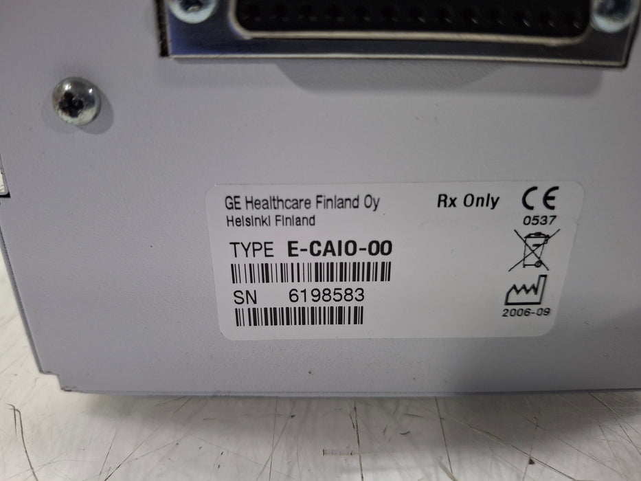 GE Healthcare E-CAiO-00 Gas Exhaust Module