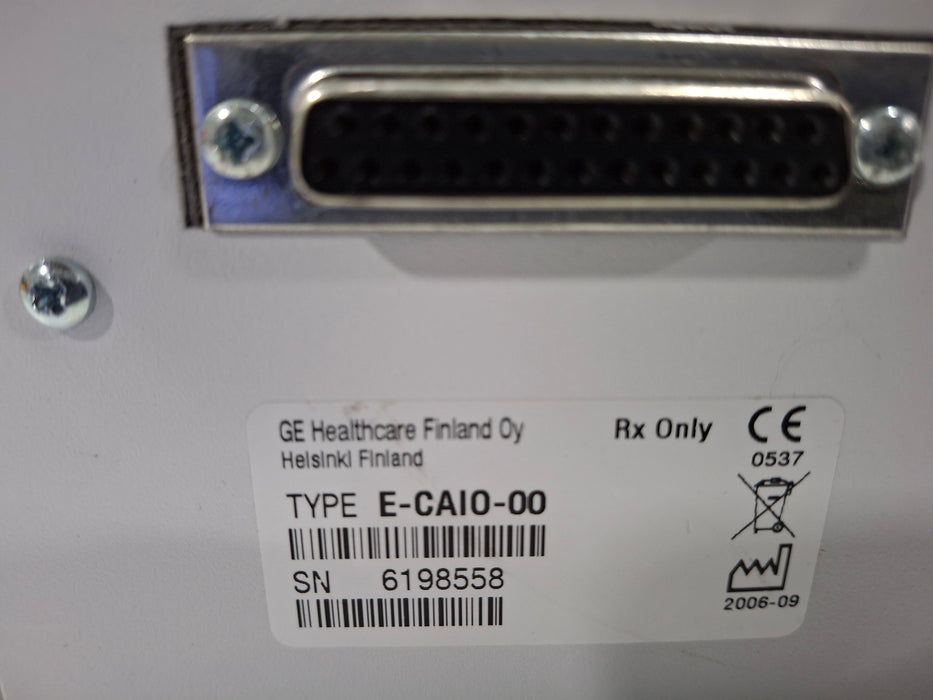 GE Healthcare E-CAiO-00 Gas Exhaust Module