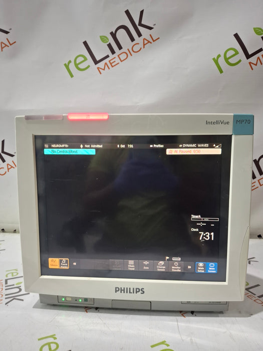 Philips IntelliVue MP70 Patient Monitor