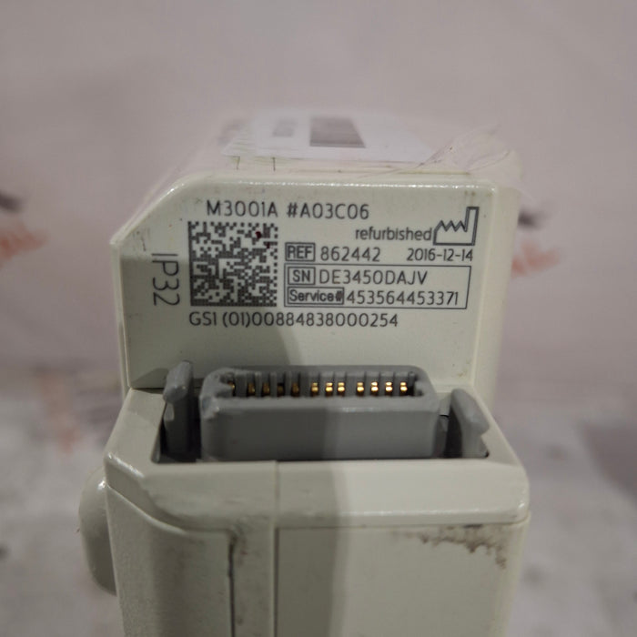 Philips M3001A-A03C06 Masimo SpO2, NIBP, ECG, Temp, IBP MMS Module