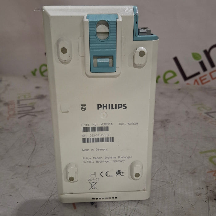 Philips M3001A-A03C06 Masimo SpO2, NIBP, ECG, Temp, IBP MMS Module