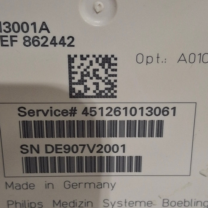 Philips M3001A-A01C06 Fast SpO2, NIBP, ECG, Temp, IBP MMS Module