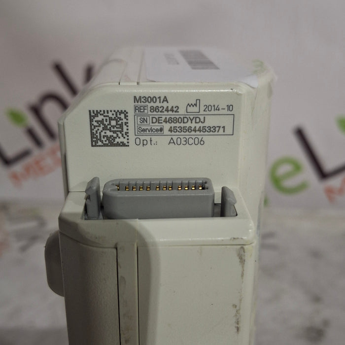 Philips M3001A-A03C06 Masimo SpO2, NIBP, ECG, Temp, IBP MMS Module