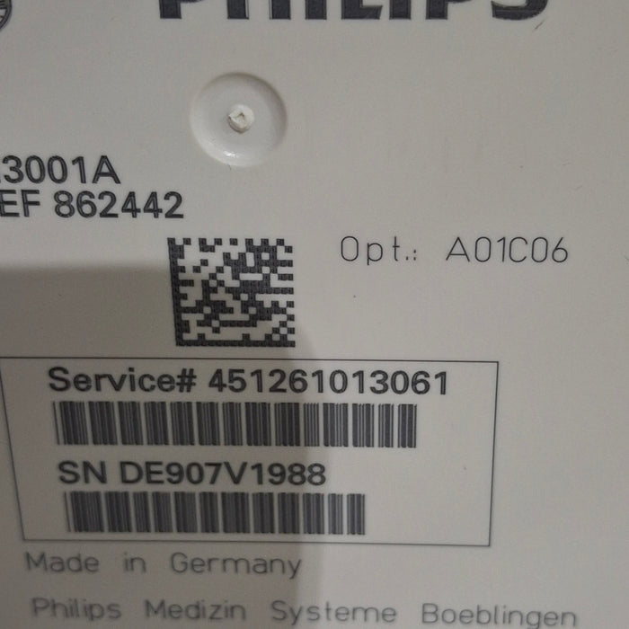 Philips M3001A-A01C06 Fast SpO2, NIBP, ECG, Temp, IBP MMS Module
