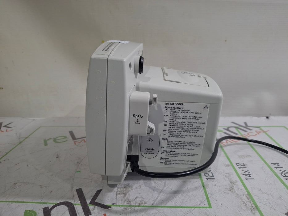 Welch Allyn 300 Series - Nellcor SpO2, Printer Vital Signs Monitor