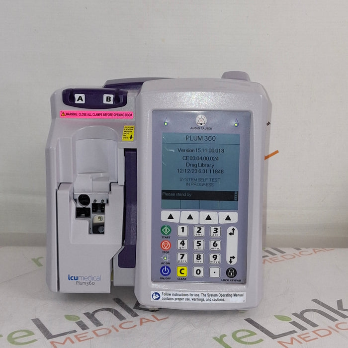 Hospira / ICU Medical Plum 360 Infusion Pump