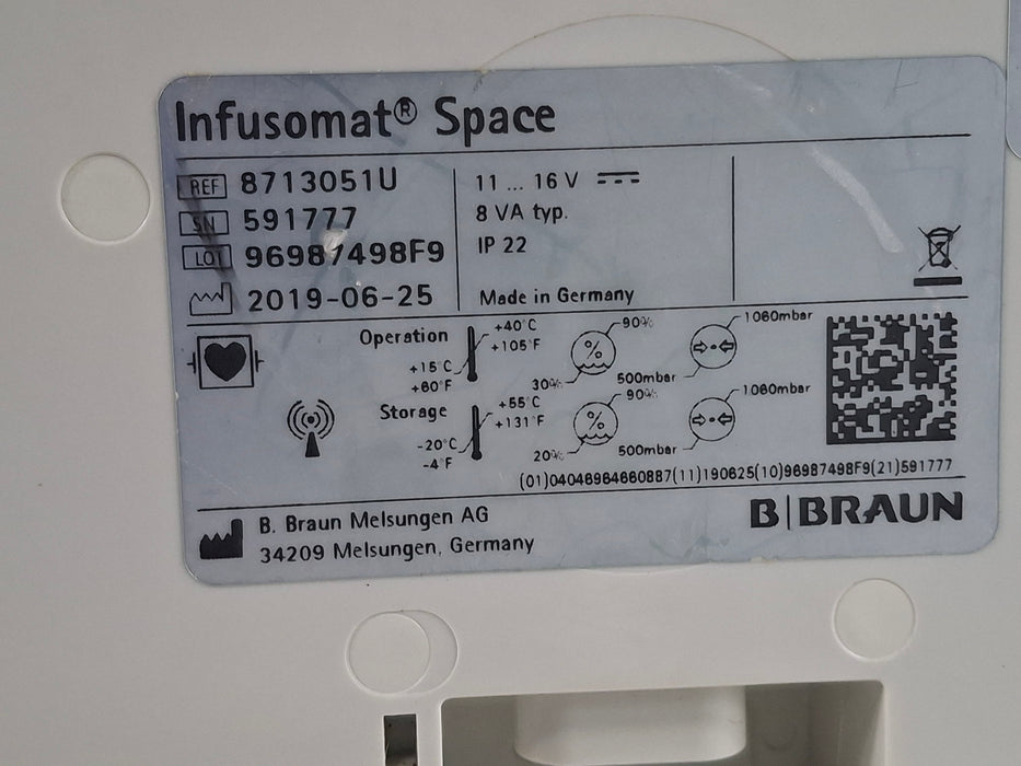 B. Braun Infusomat Space Infusion Pump