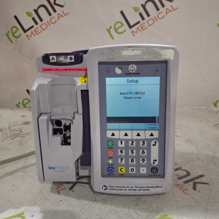 Hospira / ICU Medical Plum 360 Infusion Pump