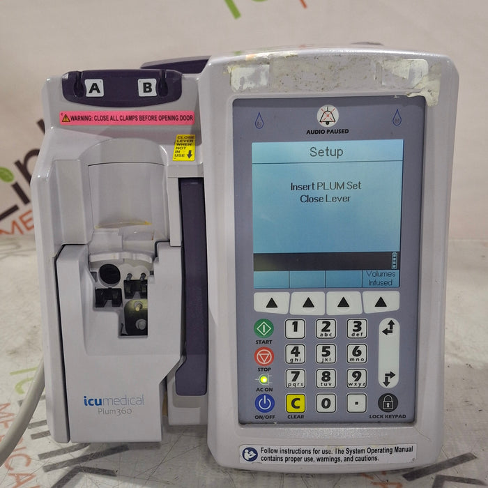 Hospira / ICU Medical Plum 360 Infusion Pump