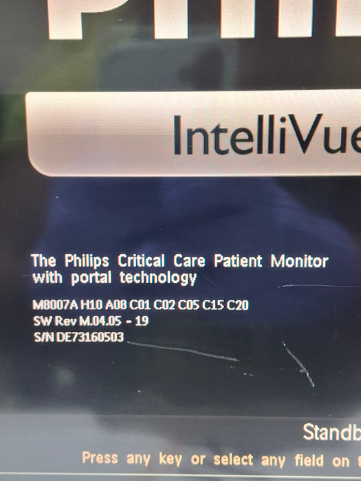 Philips IntelliVue MP70 Patient Monitor