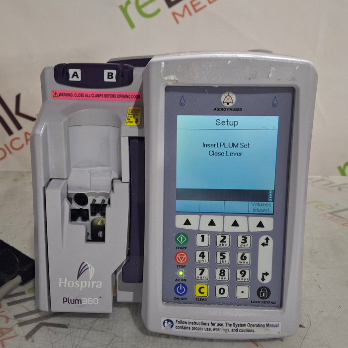 Hospira / ICU Medical Plum 360 Infusion Pump