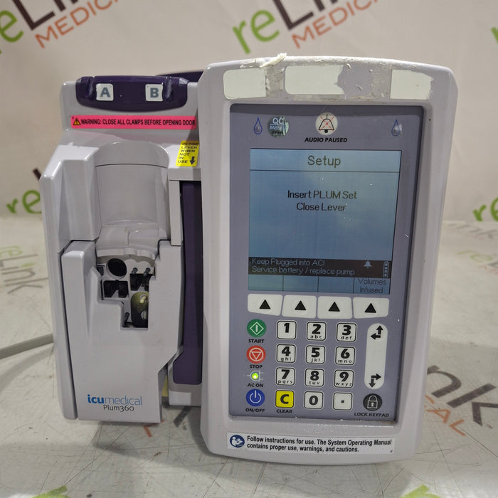 Hospira / ICU Medical Plum 360 Infusion Pump