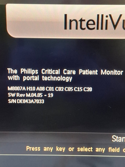 Philips IntelliVue MP70 Patient Monitor