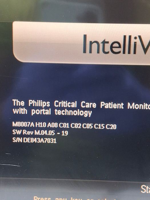 Philips IntelliVue MP70 Patient Monitor