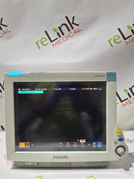 Philips IntelliVue MP70 Patient Monitor