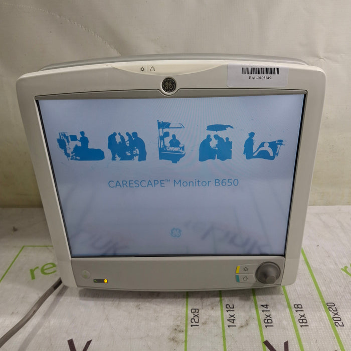 GE Healthcare Carescape B650 Neonatal Care Patient Monitor