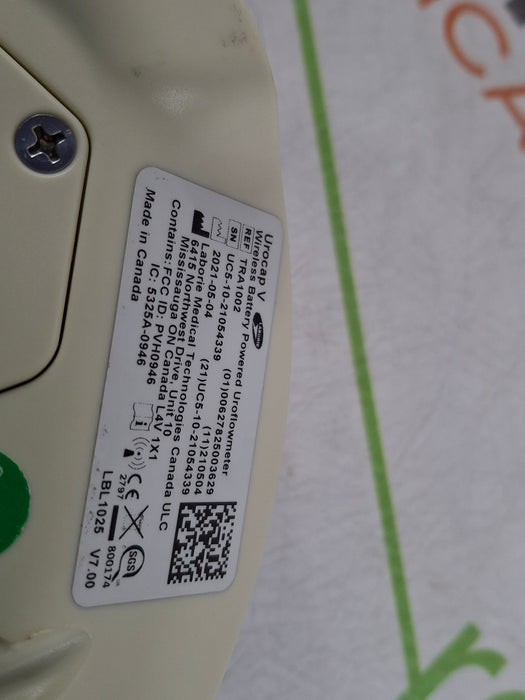 Laborie Urocap V Uroflowmetry System