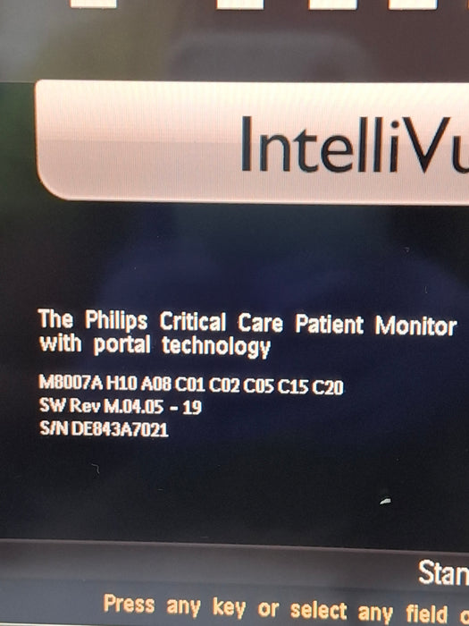 Philips IntelliVue MP70 Patient Monitor
