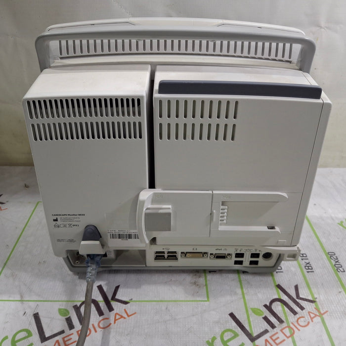 GE Healthcare Carescape B650 Critical Care Patient Monitor